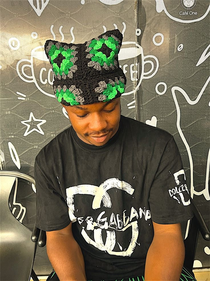 Chapeau granny au crochet